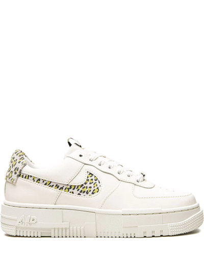 Nike Air Force 1 Pixel Se Low-top Sneakers In White