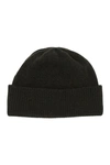 Portolano Cashmere Rib Hat In Grn Mmenag