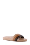 Seychelles Low Key Slide Sandal In Vacchetta Multi Leather