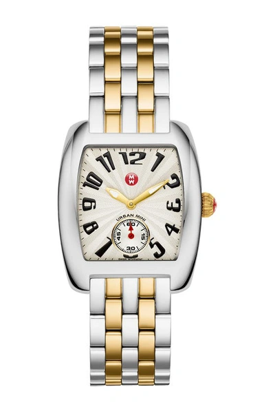 Michele Urban Bracelet Watch, 29mm X 35mm