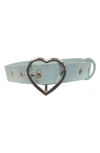 Dogs Of Glamour Wagner Heart White Collar In Blue