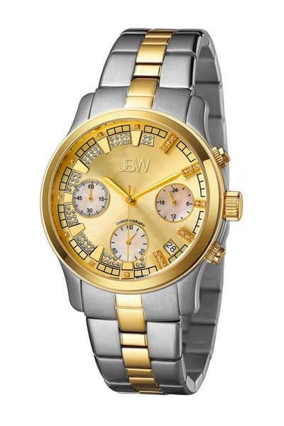 Jbw Alessandra Diamond Bracelet Watch, 38mm In Silver