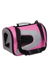 PET LIFE AIRLINE APPROVED FOLDING ZIPPERED DOG CARRIER
