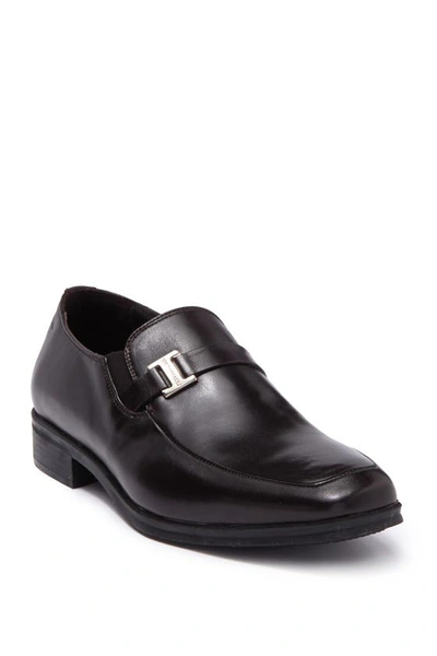 Bruno Magli Pivetto Leather Buckle Leather In Dk Brown Leather