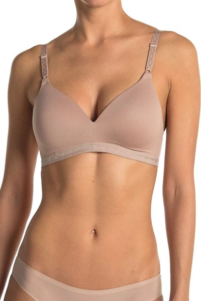 Warner's Cloud 9 Wire Free Bra In Toasted Almond