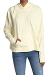 James Perse Relaxed Cropped Hoodie In Npy