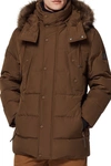 Andrew Marc Gattaca Parka With Detachable Hood In Cappuccino