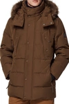 Andrew Marc Gattaca Parka With Detachable Hood In Cappucino