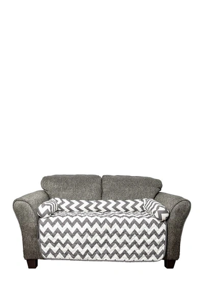 Duck River Textile Grey Fubba Reversible Pet Bed & Sofa Cover