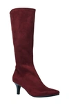 Impo Noland Stretch Tall Dress Boot In Vino