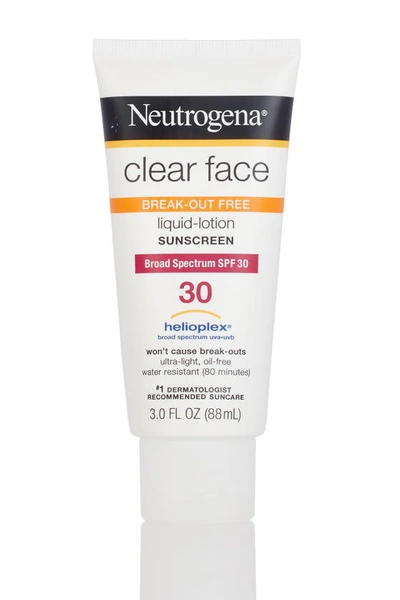 Johnson & Johnson Clear Face Break-out Free 30 Spf Liquid-lotion ...