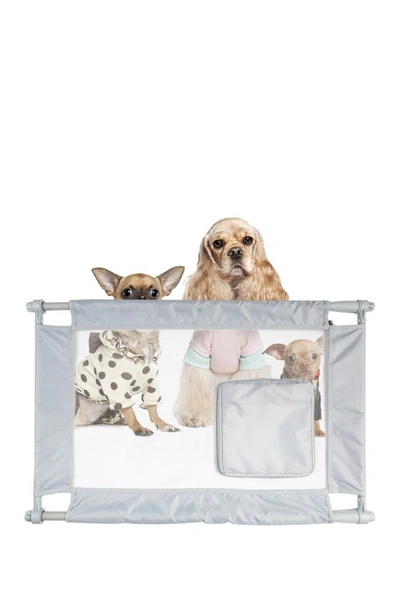 Petkit Grey Porta-gate Travel Collapsible & Adjustable Folding Pet Cat Dog Gate
