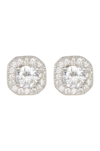 Adornia Crystal Studs In Silver