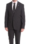 Ben Sherman Burge Dark Gray Two Button Notch Lapel Suit Separate Jacket In Grey