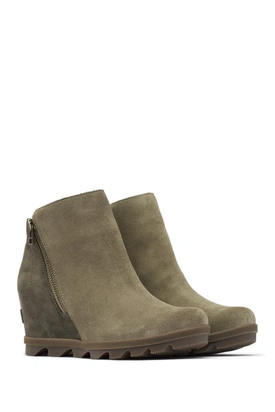 Sorel Joan Of Arctic Ii Waterproof Wedge Boot In Sage