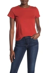 Madewell Vintage Crew Neck Cotton T-shirt In Etruscan Clay