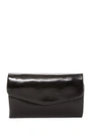 Hobo Lacy Leather Wallet In Black