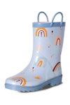 Nomad Splashy Kids Rain Boot In Boho Rainbow