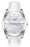 Tissot Couturier Leather Strap Watch, 33mm