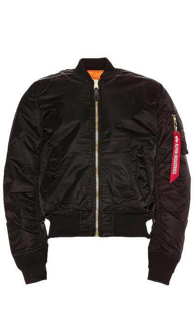 Alpha Industries Ma-1 Vf 59 Vintage Fit Bomber Jacket Clothing In Black