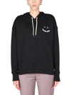 PS BY PAUL SMITH PS PAUL SMITH SMILEY LOGO DRAWSTRING HOODIE