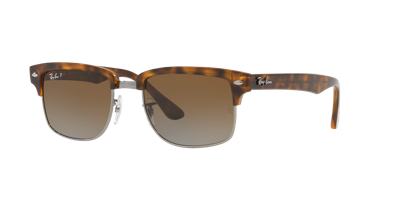 Ray Ban Ray In Polarized Brown Gradient