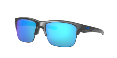 Oakley Thinlink Sapphire Iridium Sunglasses In Grey