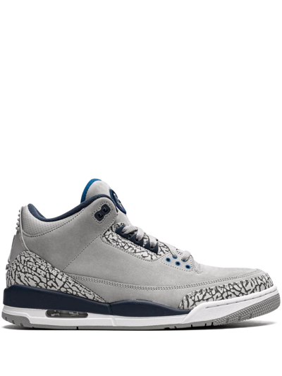 Jordan Air  3 Retro "georgetown" Sneakers In Grau