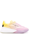 Stella Mccartney Loop Gradient Sneakers In Rosa