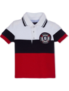 LAPIN HOUSE EMBROIDERED-LOGO COLOURBLOCK POLO SHIRT