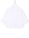 Il Gufo Button-placket Linen Shirt In White