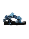 ARIZONA LOVE TREKKY DENIM SANDALS