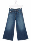 DIESEL D-AKEMI WIDE-LEG JEANS