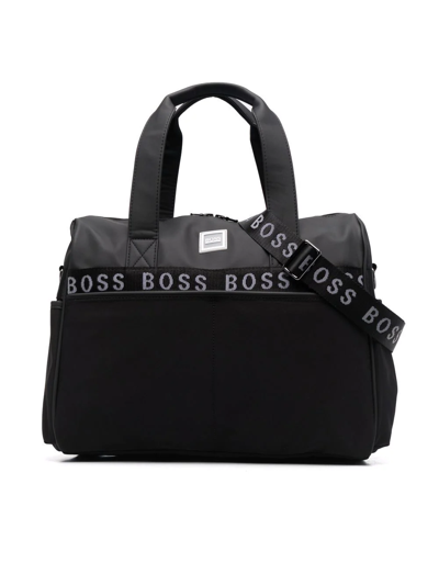 Bosswear Logo-print Changing Bag In Black