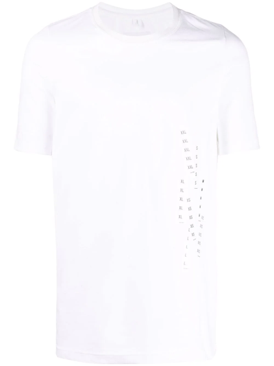 Doublet Graphic-print Short-sleeve T-shirt In White