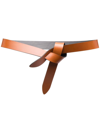 Isabel Marant Interwoven Leather Belt In Brown
