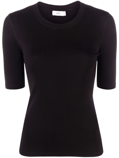 Closed Short-sleeve Slim T-shirt In Black