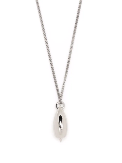 アクセサリー LEMAIRE 22ss seed pendant necklace Lemaire Seed Pendant Necklace In Silver | ModeSens