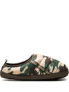 Puma Scuff Camo Quilted Slipper In Pink