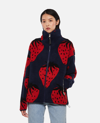 JW ANDERSON JW ANDERSON STRAWBERRY FLEECE JACKET,0003678700534370097