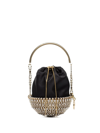 Rosantica Black Kingham Embellished Mini Bag