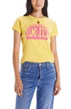 Mother The Lil Goodie Goodie Cotton Graphic Tee In Psychedelic Sound Of Fun