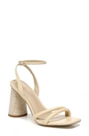 Sam Edelman Kia Womens Strappy Ankle Strap Heel Sandals In Porcelain