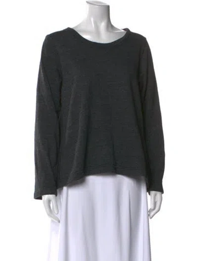 Pre-owned 45r Crew Neck Sweater In Gray