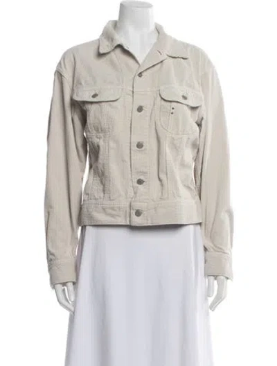 Pre-owned 45r Denim Jacket In Neutral