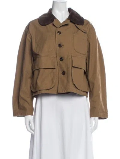 Pre-owned 45r Jacket In Brown