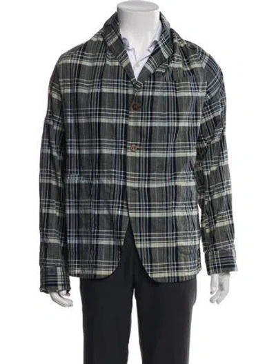 Pre-owned 45r Long Sleeve Blazer In Blue