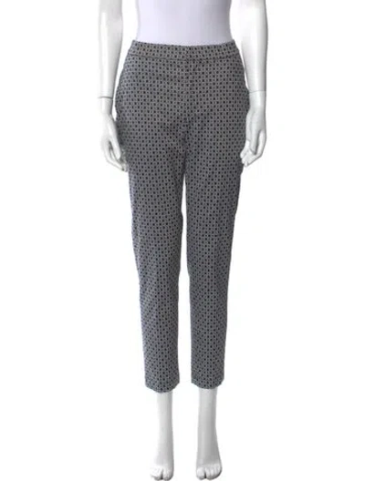 Pre-owned 45r Printed Straight Leg Pants In Multi