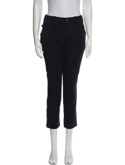 Pre-owned 45r Straight Leg Pants In Blue