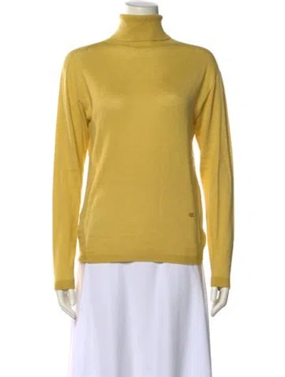 Pre-owned 45r Turtleneck Sweater W/ Tags In Yellow